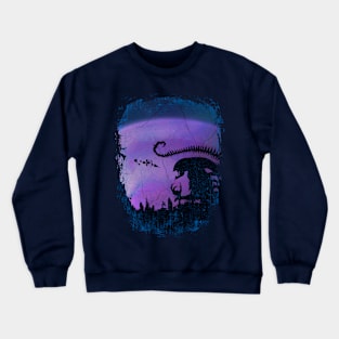 Invaders From The Deep Space Crewneck Sweatshirt